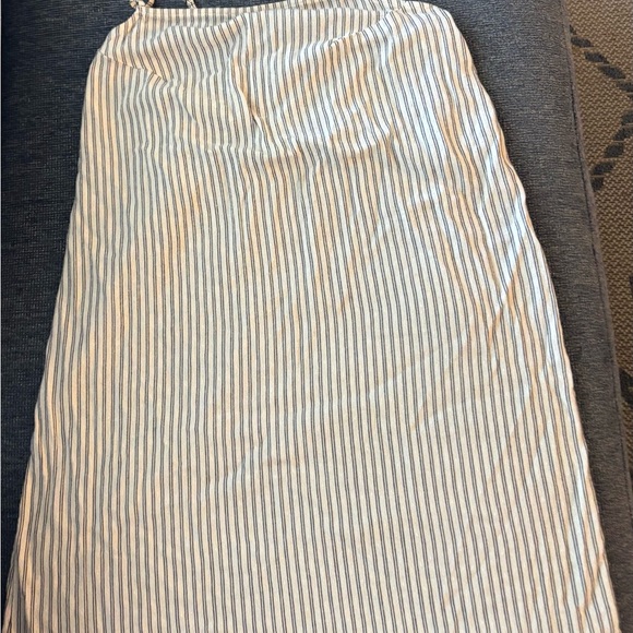 Billabong Dresses & Skirts - Billabong Navy and White Striped Maxi Dress